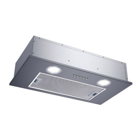 Candy CBG52SX Cooker Hood Canopy 3 Speed LED Light 50cm Silver