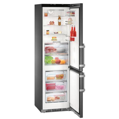 Liebherr CBNPbs4858 Fridge Freezer Freestanding 344 litre BlackSteel