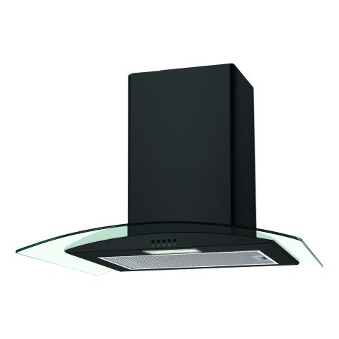 Candy CGM60NN Cooker Hood Island 3 Speed LED Light 60cm Black