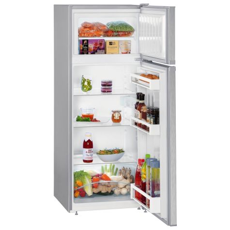 Liebherr CTEL2531 Fridge Freezer Freestanding A++ Energy Rating Silver