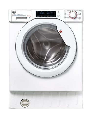Hoover HBDOS695TMET Washer Dryer Built-in 9Kg+5Kg 1600rpm 60cm White