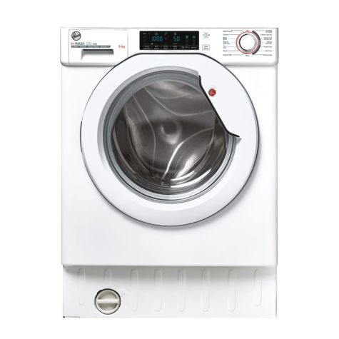 Hoover HBWOS69TMET Washing Machine Fully Integrated 1600rpm 9kg White