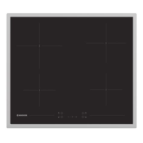 Hoover HH64FC Ceramic Hob 4 Cooking Zones Touch Control 60cm Black