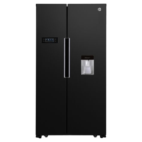 Hoover HHSBSO6174BWDK Side by side Fridge Freezer No Frost 529 Litre Black