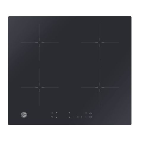 Hoover HI642CTTWIFI Induction Hob 4 Cooking Zones 60cm Black Glass