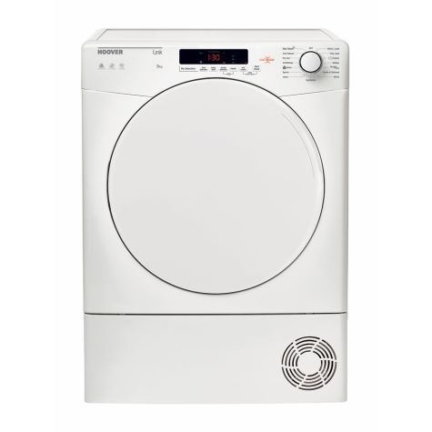 Hoover HLC9DF Tumble Dryer Freestanding Condenser 9kg B Energy White