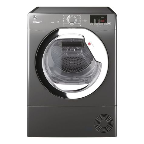 Hoover H-DRY 300 HLEC10DCER Tumble Dryer Condenser Freestanding 10kg Anthracite