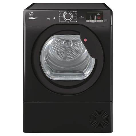 Hoover HLEC9DGB Tumble Dryer Condenser Freestanding 9kg 60cm Black