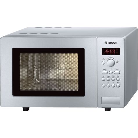 Bosch Series 2 HMT75G451B Brushed Steel Microwave with Grill 17 Litre