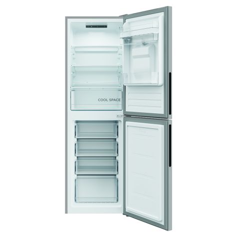 Hoover HV3CT175LFWKS Fridge Freezer Freestanding 246 Litre 55cm Stainless Steel