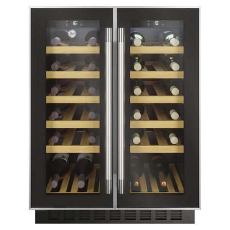 Hoover HWCB60DUK/N Wine Cooler Freestanding 38 Bottle 60cm Black