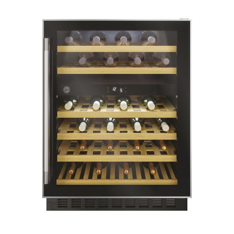 Hoover HWCB60UK/N Wine Cooler Freestanding 46 Bottle 60cm Black