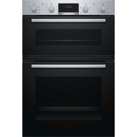 Bosch Serie 2 MBS133BR0B Built In Oven Electric Double Stainless Steel