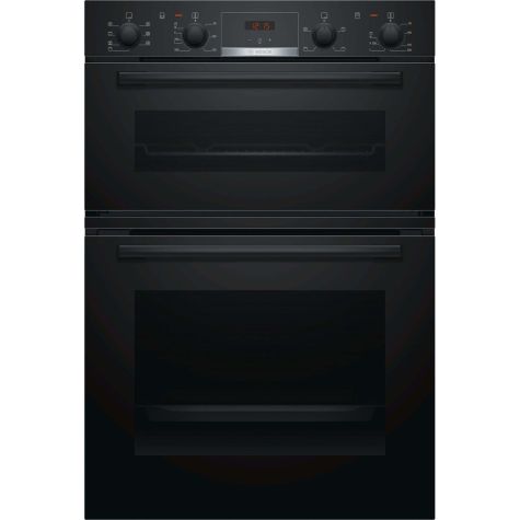 Bosch Serie 4 MBS533BB0B Built In Oven Electric Double Black