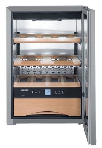 Liebherr WKes653 Wine Cabinet 12 Bottles Stainless Steel