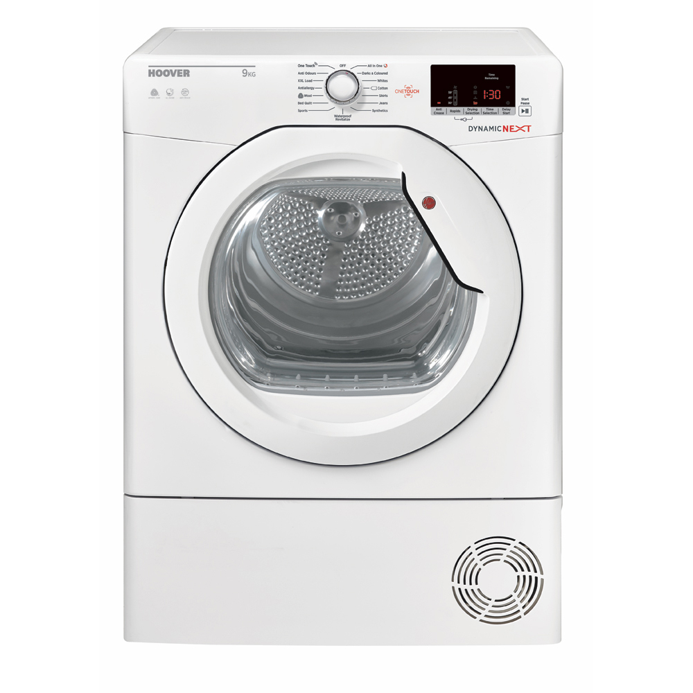 Hoover Dynamic Next DXC9DG Tumble Dryer Condenser 9kg B Energy White