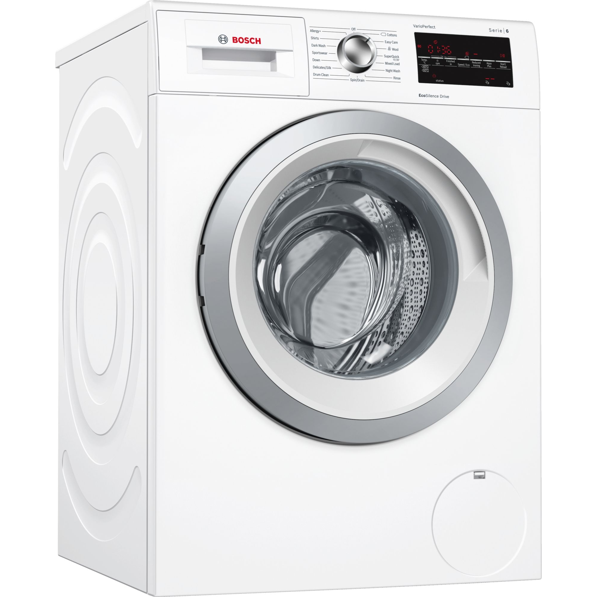 Bosch Serie 6 WAT24463GB Washing Machine White 9kg Load 1200rpm Spin