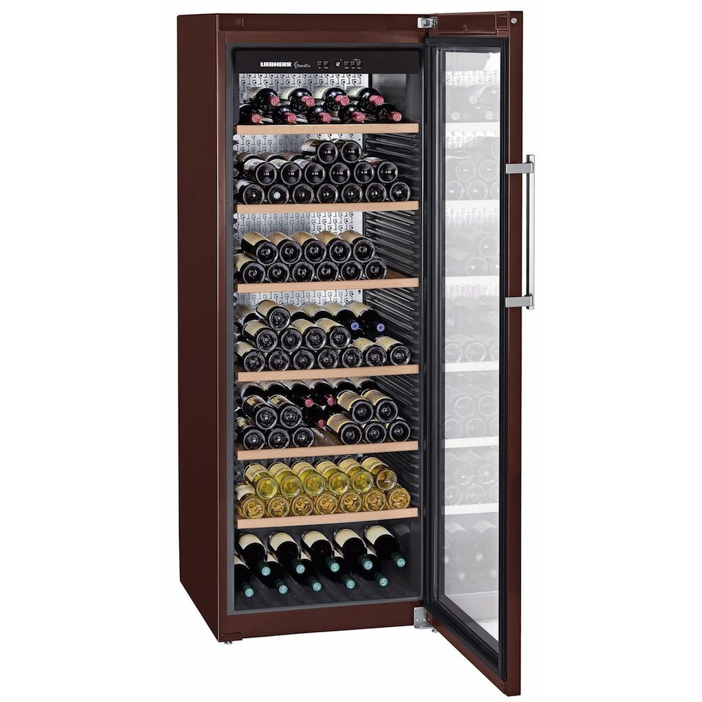 Liebherr GrandCru 192x70cm Electronic Control Long Term Storage Wine Cabinet In Terra