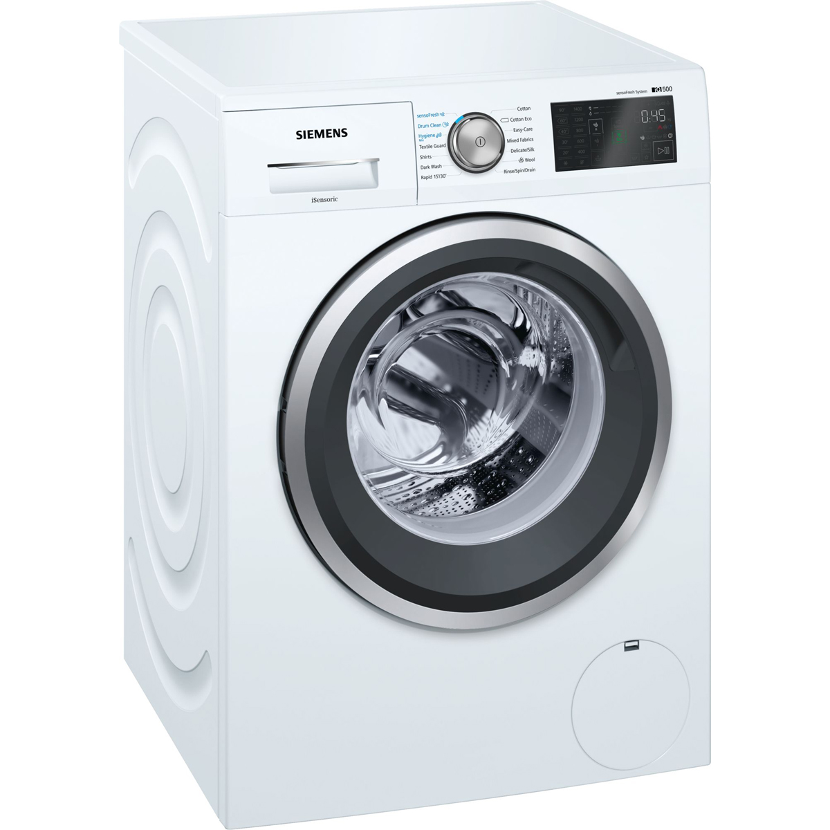 Siemens iQ500 WM14T790GB Washing Machine Freestanding 9 kg A+++ White
